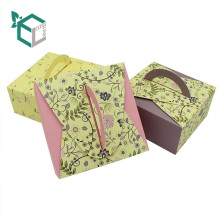Gift Box Luxury Handle Paper Cake Box Wedding Cake Packaging Box for Bake